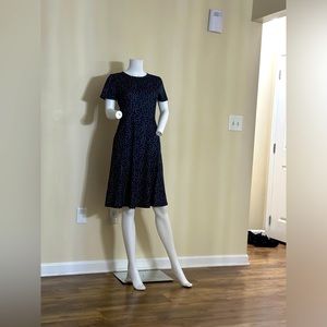 Size Small Navy Blue w/polkadot NWT BRAND HEYLO